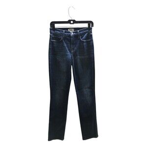 L'agence Jeans Women's Size 25 Blue Byers Dean Cigarette Cotton Blend